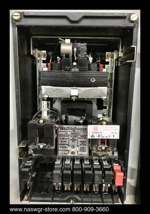 KAB ~ Westinghouse KAB Bus Differential Relay ~ 6668D37A12