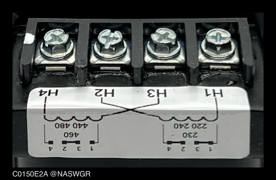 Eaton C0150E2A Industrial Control Transformer - 230x460:115v - Unused