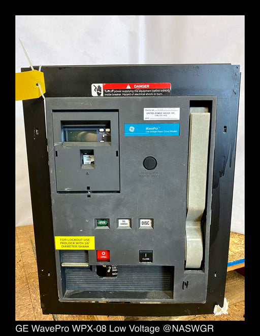 GE WavePro WPX-08 Circuit Breaker (M/O,D/O) - 800 Amp