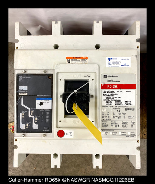 Cutler Hammer RD316T36W Molded Case Circuit Breaker - 1600 Amp