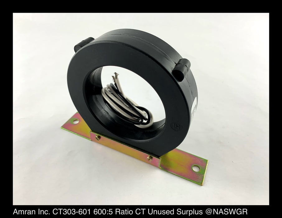 Amran CT303-601 Current Transformer - 600:5 Amp - Unused