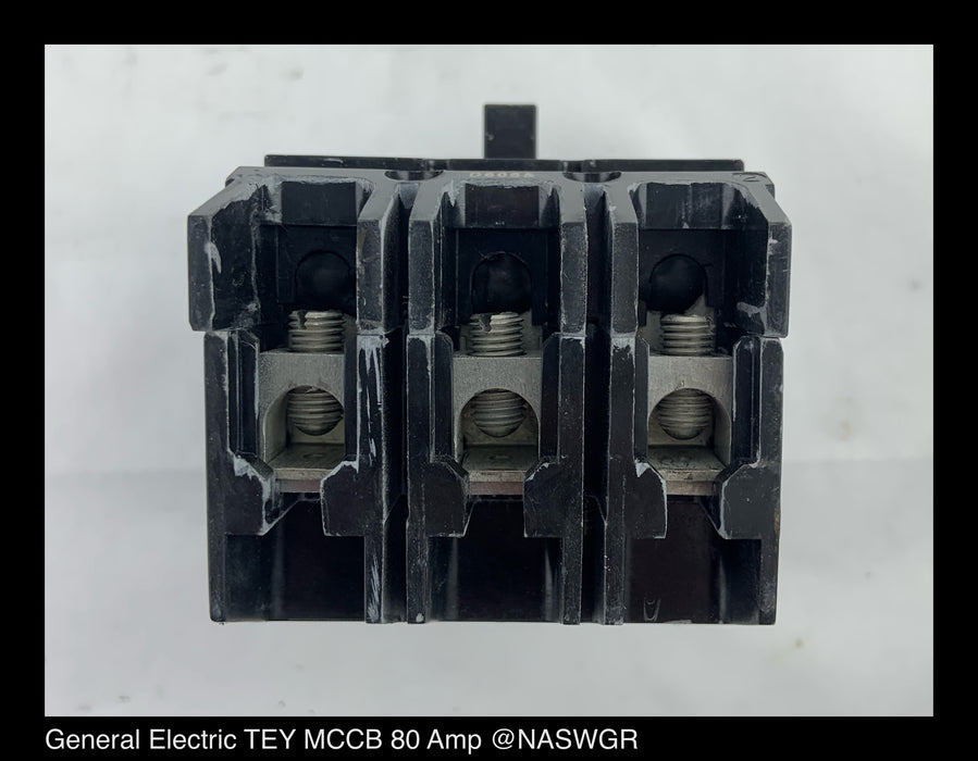 General Electric TEY380 Molded Case Circuit Breaker - 80 Amp