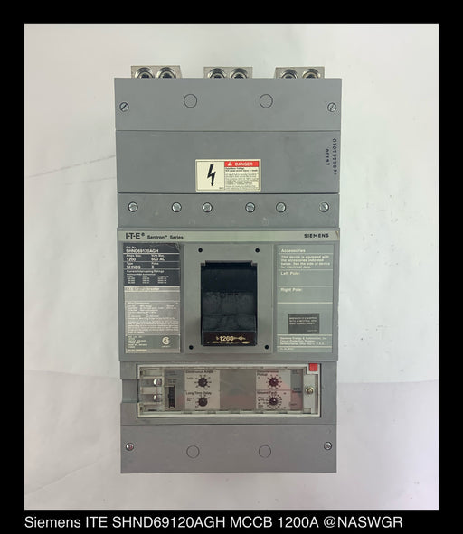 Siemens SHND69120AGH Molded Case Circuit Breaker - 1200 Amp