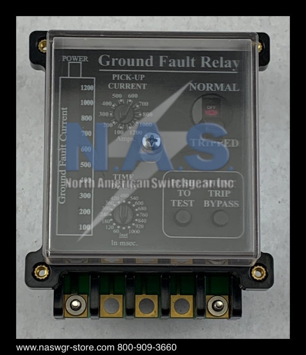 Eaton GFP 211-1200 Pringle Ground Fault Relay - 24vDC - Unused