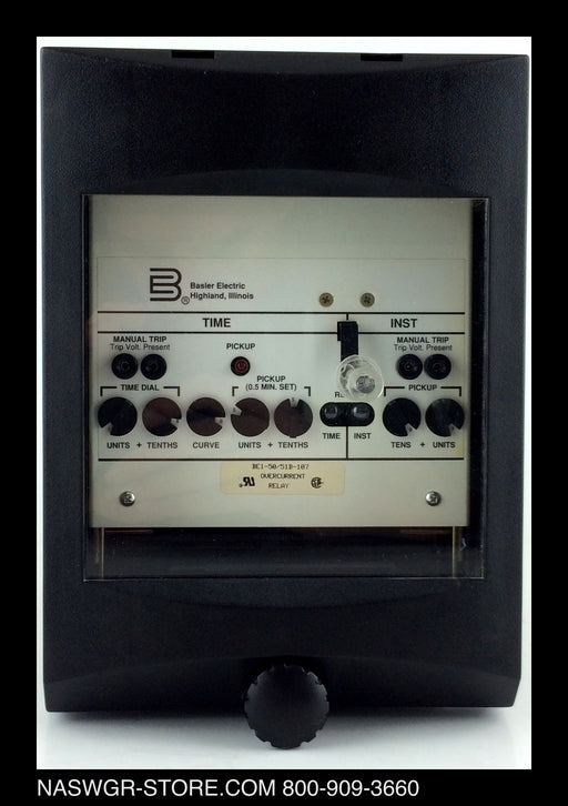 BE1-50/51B-107 ~ Basler BE1-50/51B-107 Overcurrent Relay ~ Basler BE1