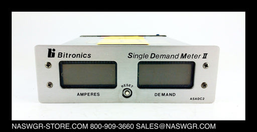 ASADC2 ~ BITRONICS ASADC2 Single Demand Meter II ~ 120vAC