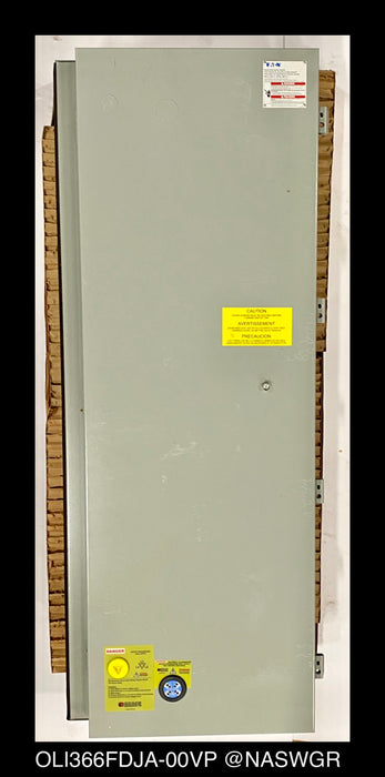 Eaton OLI366FDJA-00VP Heavy Duty Safety Switch - 600A/600V/3P3W/N12 - Unused