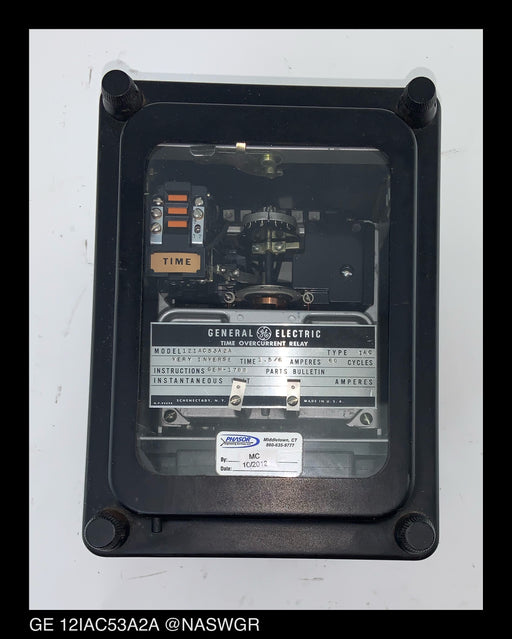 GE 12IAC53A2A Time Overcurrent Relay