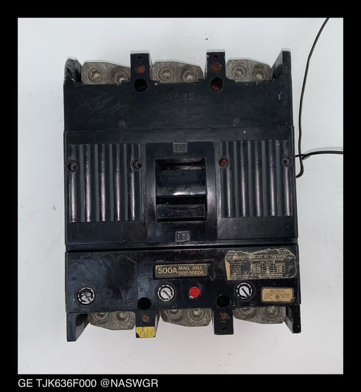 General Electric TJK636500 Molded Case Circuit Breaker - 500 Amp