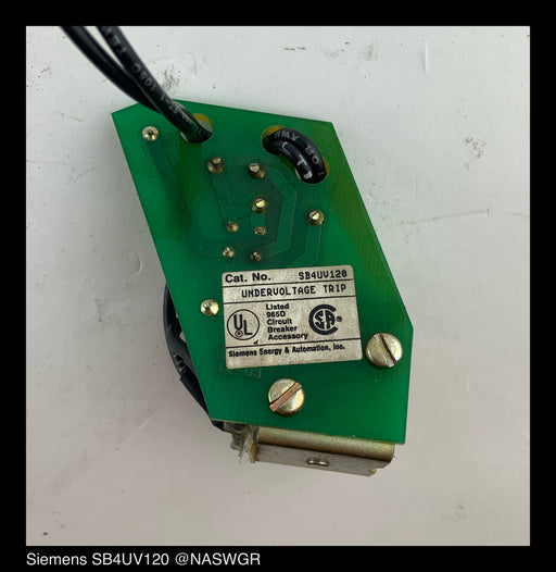 Siemens SB4UV120 Undervoltage Trip Coil