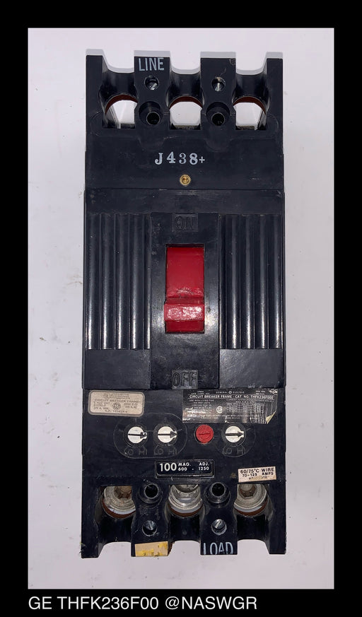 General Electric THFK236F000 Molded Case Circuit Breaker ~ 100 Amp