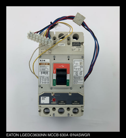 Eaton LGEDC3630NN Molded Case DC Circuit Breaker ~ 600 Amp