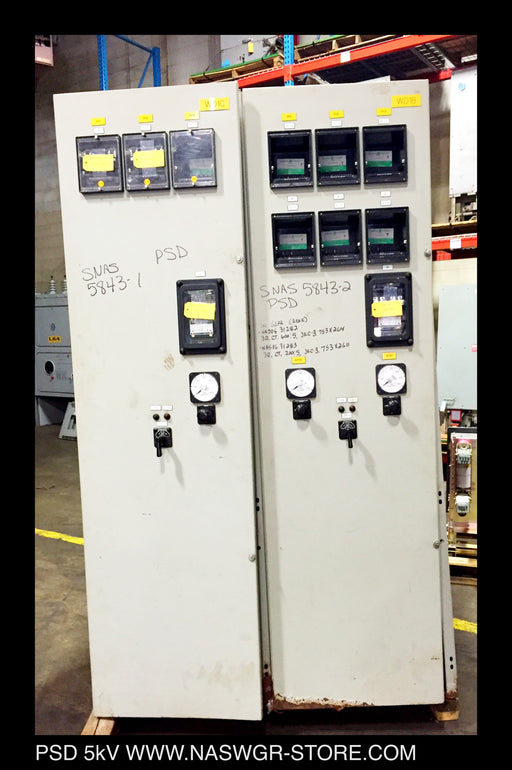 PSD ~ American Switchgear Corporation PSD Switchgear Parts 5kV 1200 Amp