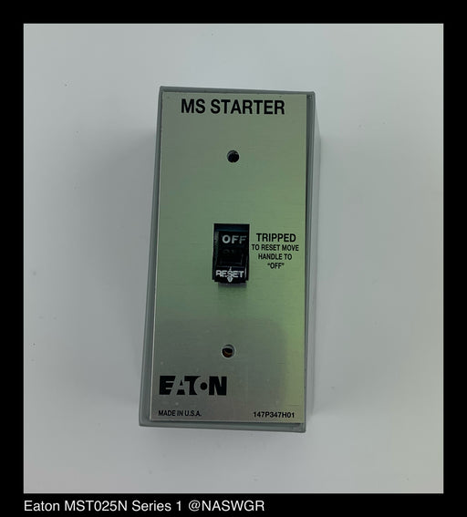 Eaton MST02SN MS Motor Starter - SIZE0/NEMA1 - Unused