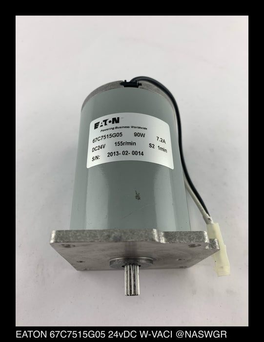 67C7515G05 EATON W-VAC spring charging motor 24VDC 65A7013G01