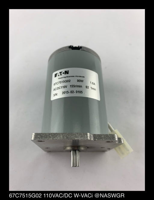 67C7515G02 EATON W-VAC spring charging motor 110-125 Vdc 65A7013G04