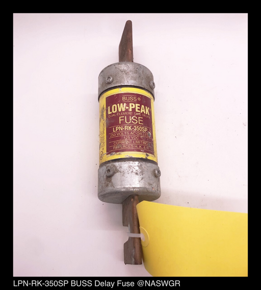 LPN-RK-350SP BUSS Low-Peak Dual Element Time Delay Fuse
