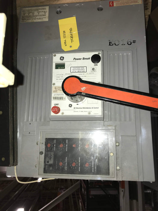 GE PowerBreak TP2525SS Circuit Breaker (M/O,B/I) - 2500 Amp