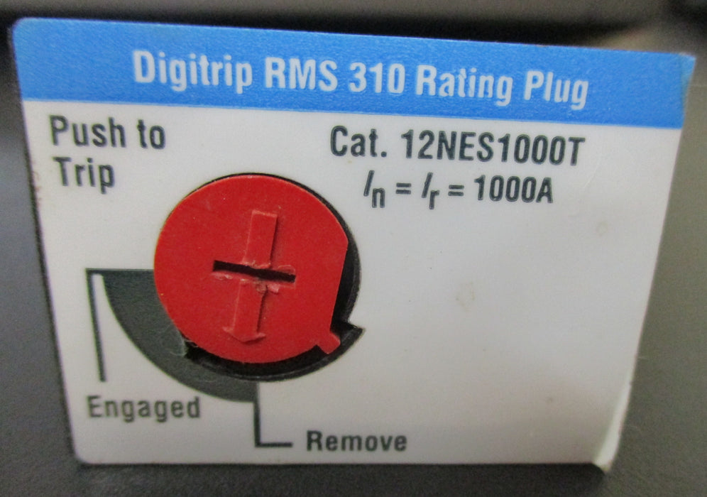 12NES1000T - Digitrip RMS 310 Rating Plug