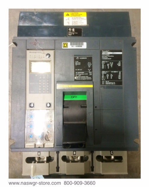 Square D PowerPact PJ800 Circuit Breaker - 800 Amp