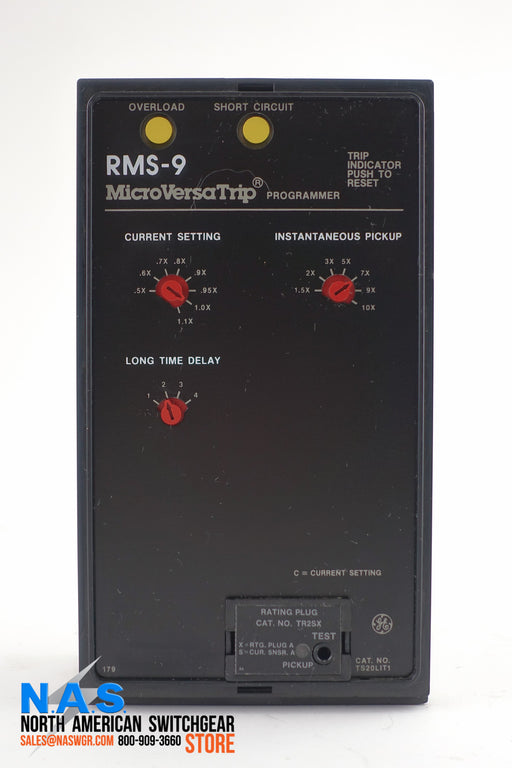 General Electric TS20LIT1 RMS-9 MicroVersaTrip Programmer