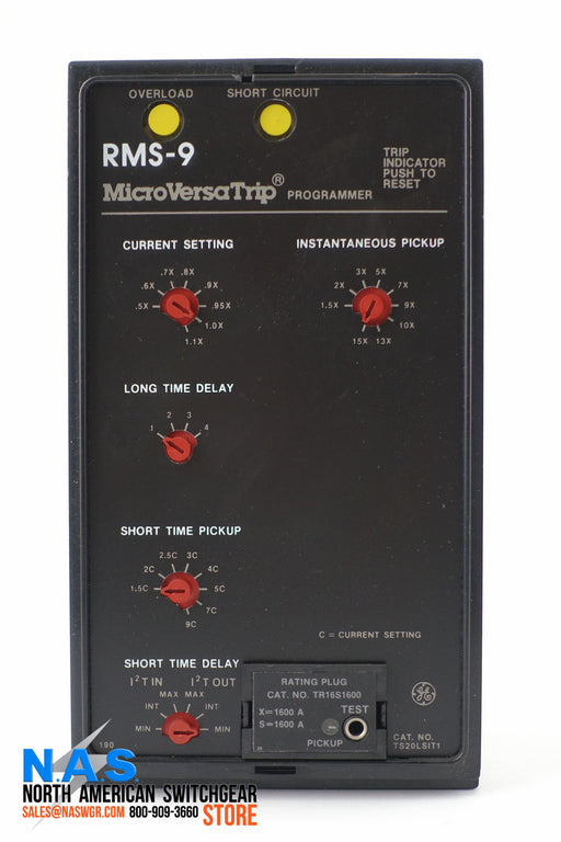 General Electric TS20LSIT1 RMS-9 MicroVersaTrip Programmer