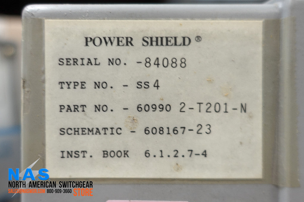 Power Shield Type SS4 ~ 609902-T201-N