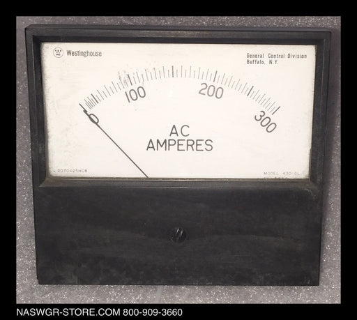 2070A25H08 ~ Westinghouse 2070A25H08 Ampmeter