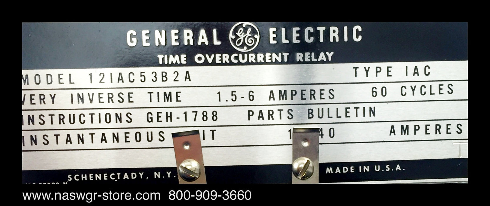 General Electric 12IAC53B2A Relay