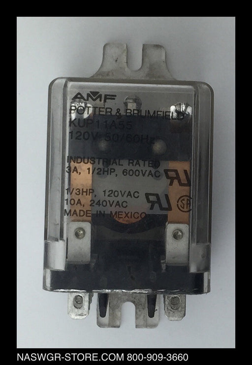 KUP-11A55-120 ~ Potter & Brumfield KUP-11A55-120 Y Relay