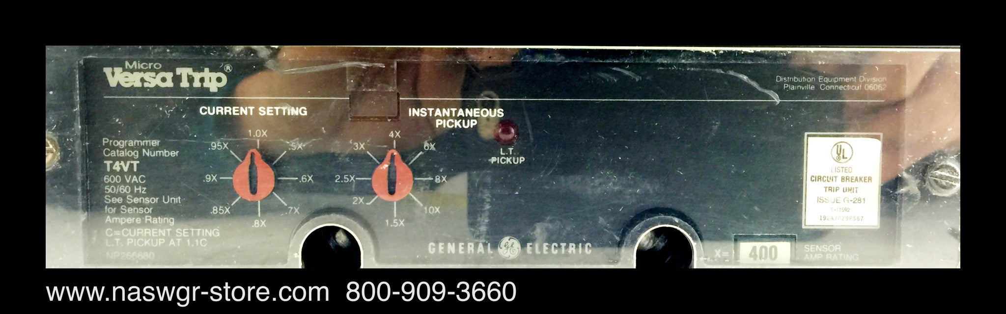 General Electric TJL4V2605 Molded Case Circuit Breaker - 400 Amp
