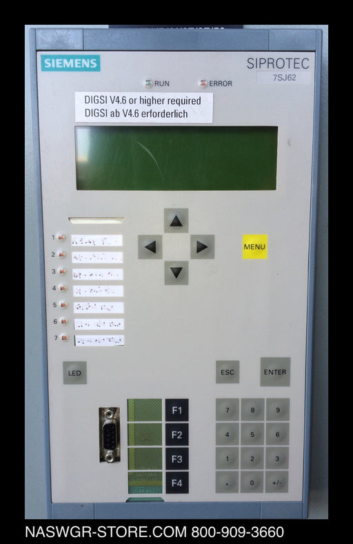 7SJ62 ~ Siemens 7SJ6215-5EC91-1FG0//EE Overcurrent Protection Relay