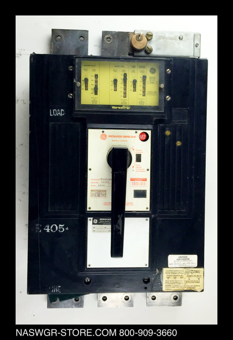 GE PowerBreak THSS7625DG Circuit Breaker (M/O,B/I) - 2500 Amp