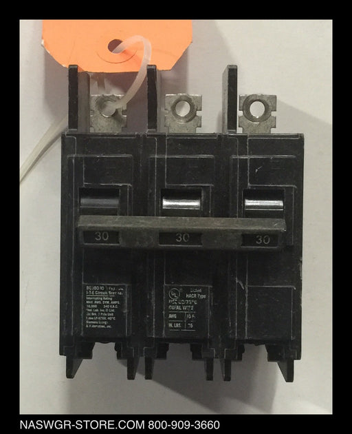 ITE BQ3B030 Molded Case Circuit Breaker - 30 Amp