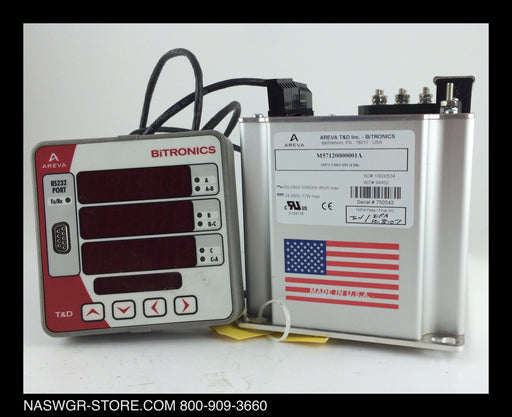 M57120000001A ~ Areva / BITRONICS M57120000001A Remote display with monitoring and recording IED for single line