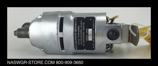 Westinghouse A8079 DS Gear Motor — North American Switchgear Store