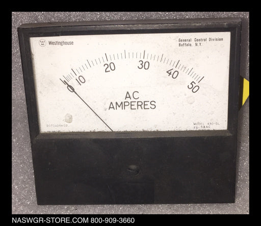 2070A25H02 ~ Westinghouse 2070A25H02 Ampmeter