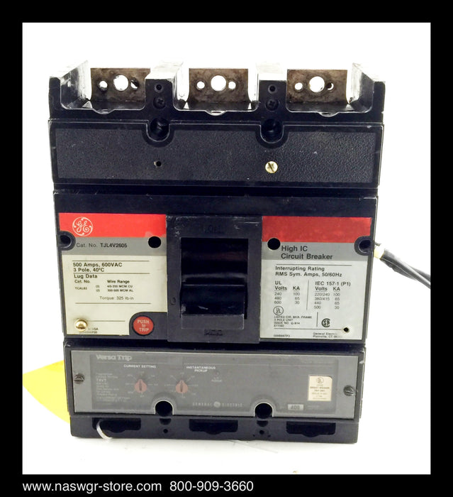 General Electric TJL4V2605 Molded Case Circuit Breaker - 400 Amp