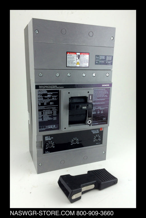 Siemens HMXD63B800 Molded Case Circuit Breaker - 800 Amp - Unused