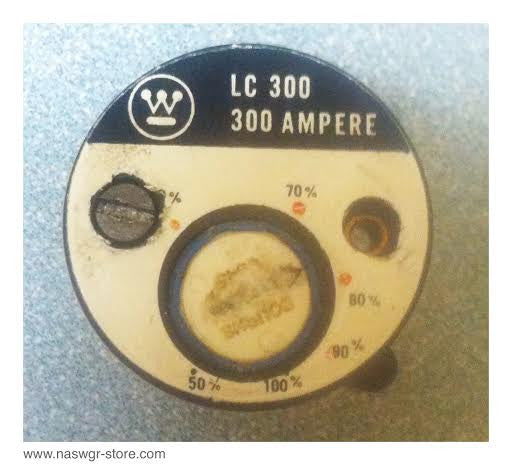 A3LC300 ~ Westinghouse A3LC300 Rating Plug ~ 300 Amps